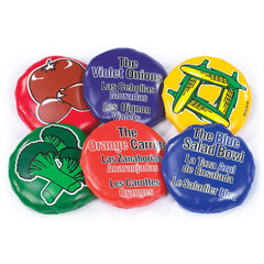 VEGETABLE BEAN BAG SET OF 6