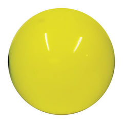 RHYTHMIC GYMNASTICS BALL 400G, YELLOW