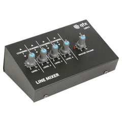 QTX LM41 4 channel mini line mixer