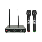 Chord SU20 2-channel wireless microphone set - 863.42MHz (Red) + 864.3MHz (Green)