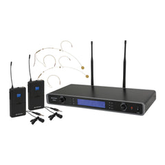 Citronic RU210H 2-channel wireless microphone system