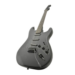 Chord CAL63 student electric guitar - matte black