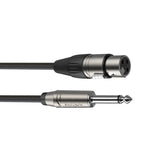 Roxtone Smart female XLR to mono large jack cable - 3m