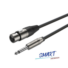 Roxtone Smart female XLR to mono large jack cable - 3m