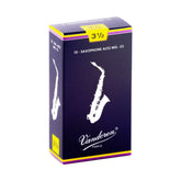 Vandoren \'Blue Box\' Eb alto saxophone reeds - 3.5 (box of 10)