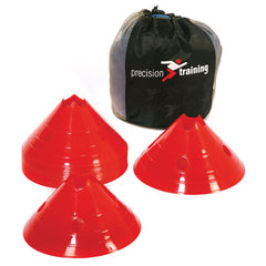 PRECISION GIANT SAUCER CONE SET OF 20, RED
