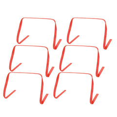 WILKS FLAT HURDLE SET 30CM, RED, SET OF 6