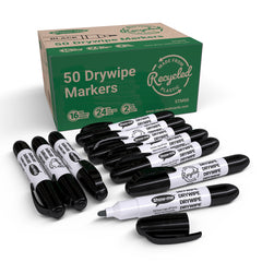 Show-me Box of 50 Chunky Eco Markers in Black