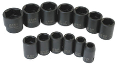 SOCKET SET 13-PC 1/2 INCH DR