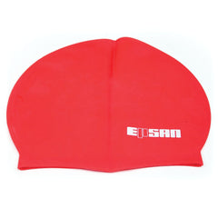 SILICONE SWIMMING CAP 55G, RED