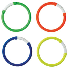 SWIMMING DIVING RINGS SET OF 4