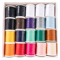 Sewing Threads 20 Assorted Colours - 100m reels
