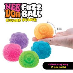 Fuzz Ball Flower Power Needoh (12) (3 Years +)