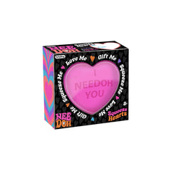 Needoh Squeeze Hearts (24) (3 Years +)