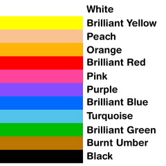 SCO WASHABLE READYMIX ASSORTED 500ML 12PCS