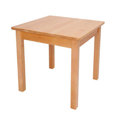Beechwood square table (work table) L*W*H=55*55*40/45/50/55cm