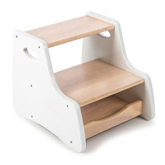 White Step Stool