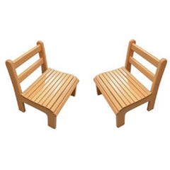 Beechwood plank chair L*W*H= 31*30*40cm Chair seat height 20cm