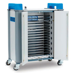 TabCabby compact AC tablet charging cabinet – 32 devices