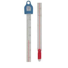 Thermometer, 305mm, Total Immersion, Red Spirit, -20/110°C (Each)