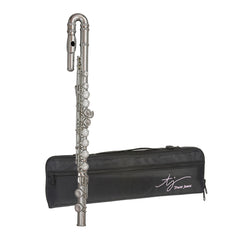 Trevor James 10XE-P student flute outfit with curved & straight heads