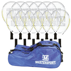 MASTERSPORT TENNIS RACKET 19INCH, BAG OF 12