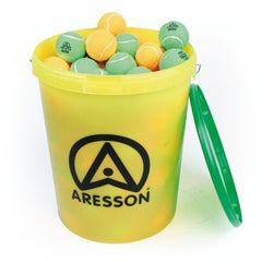 ARESSON MIXED TENNIS BALLS BUCKET OF 60