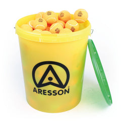 ARESSON MINI TENNIS BALL ORANGE 42G, 65MM, BUCKET OF 60