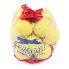 SLAZENGER TRAINING FOAM TENNIS BALL 33G, 70MM, BAG OF 12