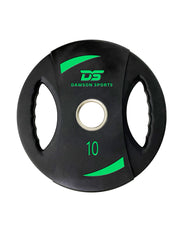 DS TPU Weight Plates - 10kg x 2 Black
