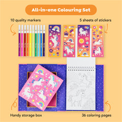 Colouring Set - Unicorn Magic (3 Years +)