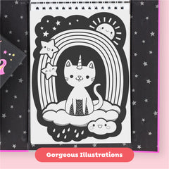 Neon Colouring Set - Unicorns and Friends (5 Years +)