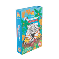 3D Colouring Set - Fierce Creatures (5 Years +)