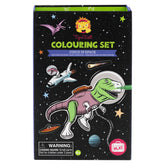 Colouring Set - Dinos In Space (3 Years +)