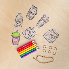 Shrinkorama - Charm Bracelet - Kawaii Drinks (4 Years +)