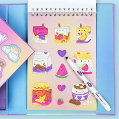 Scented Stacks of Stickers - Dreamy Desserts (4 Years +)