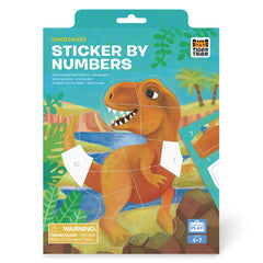 Sticker By Numbers - Dinosaurs (4 Years +)