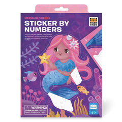 Sticker By Numbers - Mermaid Friends (4 Years +)
