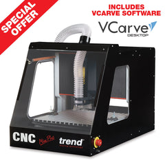 Trend CNC Deal - Mini Plus Engraving Machine 240V, with VCarve