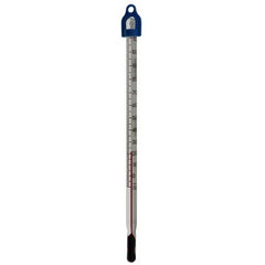 Thermometer,155mm, Total Immersion, Red Spirit, -10/110°C (Each)