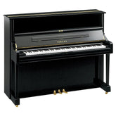 Yamaha U1 upright piano – Polished Ebony