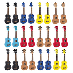 Octopus Academy soprano ukulele classroom pack of 24