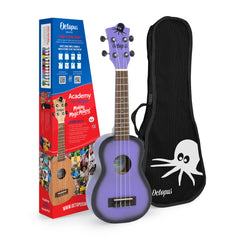 Octopus Academy soprano ukulele - Purple