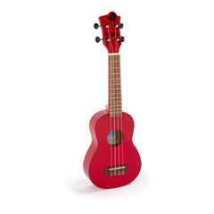 Octopus Academy soprano ukulele - Candy apple red