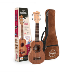Octopus Rosette electro-acoustic soprano ukulele
