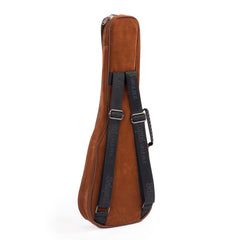 Octopus UK57 dark brown suede effect ukulele gig bag - Soprano