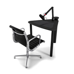 AKA Design ProVoice podcasting studio desk – Black