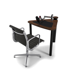 AKA Design ProVoice podcasting studio desk – Walnut