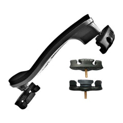 Everest violin shoulder rest - 1/2 (black)