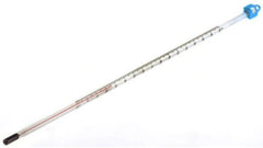 Thermometer 300mm -10/150C x 1.0div 76mm imm. Red fill (Each)